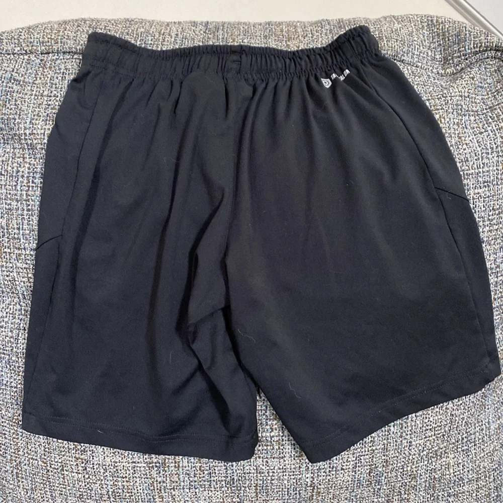 CCM Black Hockey Shorts, Size Youth M